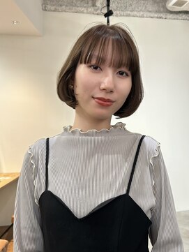 大阪梅田/顔周り/イメチェン/ショート/ボブ/フレンチボブ/20代