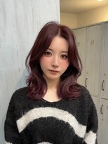 ジュイル ハラジュク(JEWIL HARAJUKU)&nbsp;10代20代30代ブリーチなしボルドーカラー