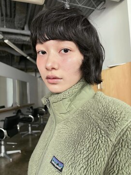ナヌーク ダイカンヤマ(nanuk daikanyama) くせ毛風ニュアンスドライパーマ