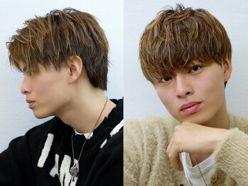 men’s UMBER GALE京都西院 メンズカット パーマ 眉毛カット【メンズ アンバーガレ】 の写真/デキる男の身だしなみは、頭皮環境を整えるヘッドスパから！毎日頑張るあなたにご褒美タイム♪