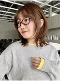 顔まわりレイヤー &nbsp;レイヤーボブ &nbsp;くびれボブ 小顔カット