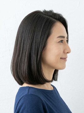 と和 巣鴨 大人小顔ショートボブ/手入れ簡単30代40代