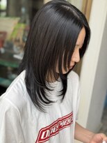 ヨンヨ(yonyo)&nbsp;LAYER CUT × BLUE BLACK