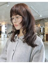 スクリーンギンザメゾン 銀座(SCREEN GINZA MAISON.) ミルクティーブロンド/ダークブルー/デジタルパーマ/銀座