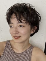 アビー(ABBEY) ショートパーマショートカットショートボブレイヤーパーマボブ