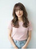 大人ゆるウェーブ×ナチュラルブラウン
