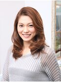手ぐしできまる!簡単かき上げウェーブ