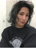 『bluefaces』 コントラストハイライト×ニュアンスボブ