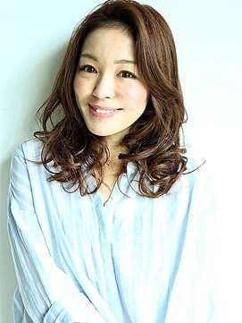 ヘアメイク フレンシア(hair make flencia) シルキーセミディウェーブ