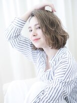 ヘアーラウンジトリップ(hair lounge TRiP) 30代40代オフィス女性に人気ウェーブボブ