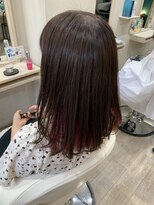 エルデ ナインズ ヘアー スタンド 川口店(elde 9's HAIR STAND) ブランジュダブルバンクアンニュイウェーブグラデーションカラー