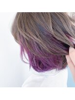 テクライズ 豊橋店(TECHRISE)&nbsp;ベージュ×バイオレット☆