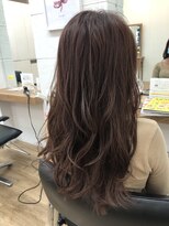 アメリ(Ameri)&nbsp;-Ameri-ロンググラデーション　×   ツヤツヤラベンダー