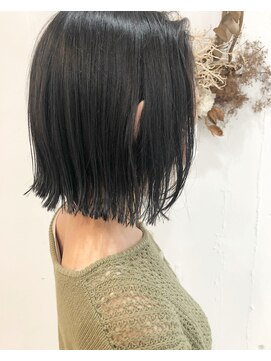 マド ヘア(mado hair) 切りっぱなし外ハネボブ