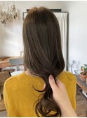 ブリーチなし透明感オリーブベージュ