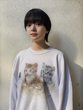 丹 マッシュウルフショート