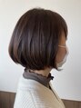 ヘアアンドスパ アイリス hair&spa Iris&nbsp;ナチュラルボブ。大人ボブです。