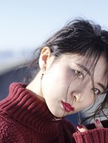 イコール 船橋(equal)&nbsp;透け感オリーブカラールーズヘアセミウェットウェーブ[船橋]