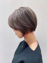 ユキオ オブ ヘアー(YUKIO of Hair) 20代30代大人可愛い小顔ショートボブ前下がりショートハイライト