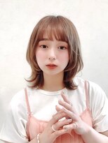 くびれミディココアベージュツヤオレンジ透明感20代30代40代銀座