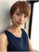 20代/30代/大人可愛い/小顔ひし形/ウルフ/ナチュラルボブ