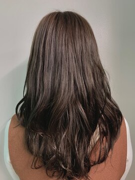 ヘアジーナ(Hair Jina) ☆ふんわりカールのグレージュヘア☆