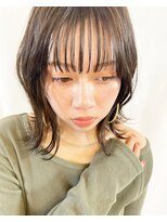 イフイイズカ (Ifh iizuka) face layer × olive beige