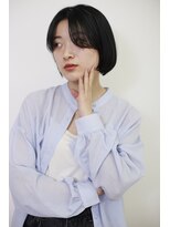 バサ 高田馬場店(BASSA) □センターショートボブ□【高田馬場/似合わせ/ボブ】