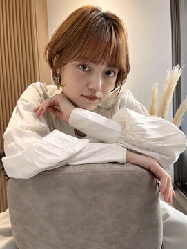 ロンドプロフィール 浦和(Lond profil) 前髪カット顔まわり似合わせ外ハネくびれレイヤーミディ