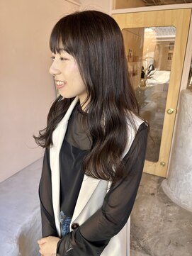 イル(iru) 【iru /谷町/上本町】髪質改善トリートメントでツヤ髪ブラウン♪