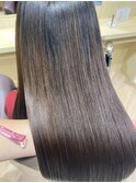髪質改善ストレート
