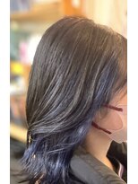 ヘアー ルシア(hair lucia)&nbsp;インナー×ブルーラベンダー