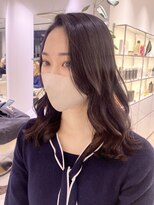 韓国顔まわり前髪カット髪質改善トリートメント