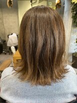 シェル 吉祥寺(shell)&nbsp;グレージュカラー/ボブウルフ/黒髪/ココアベージュ