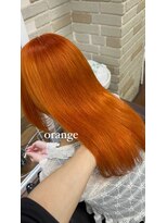 アーチフォーヘア 心斎橋店(a-rch for hair)&nbsp;夏にぴったりオレンジカラー