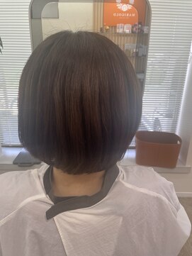 マリーゴールド(MARIGOLD) リセッターカットで作る癖のないボブ