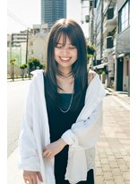 チカシツ(Chikashitsu) layer cut semi long/takuya