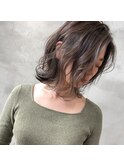 【GEEKS渋谷】伸ばしかけボブ/秋カラー/グレージュ/20代30代40代