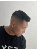 フェードスタイル　クルーカット