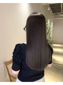 髪質改善ストレート