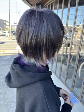 サロン クラッチ クリエイティブ コンセプト(salon CLUTCH creative concept) mash wolf × tale end color