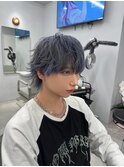 メンズアイドル風マッシュウルフ/メンズウルフ/ウルフカット