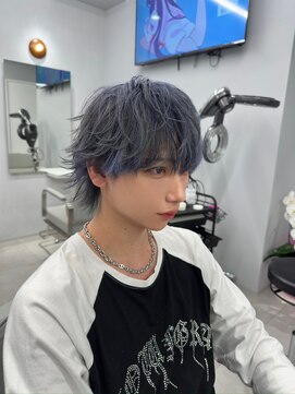 ポプルス(popls) メンズアイドル風マッシュウルフ/メンズウルフ/ウルフカット