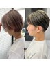 【漂々しさ・清潔感アップ】メンズカット+眉カットor炭酸シャンプー ￥4300