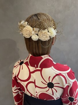 アニュー(anew) 華やかショートヘアセット