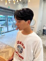 ロミー 本厚木(ROMMY.) 【メンズ】フェザーショート/黒髪/小顔/ニュアンスデザイン