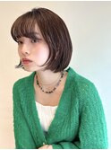 ぷつっとボブ　フレンチボブ　ミニボブ　コンパクトボブ