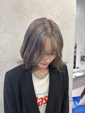 ルピネバイバド(Lupine by bud) グレーパープル　透明感カラー