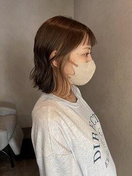 サロンエフ(salon f) インナーカラーベージュ