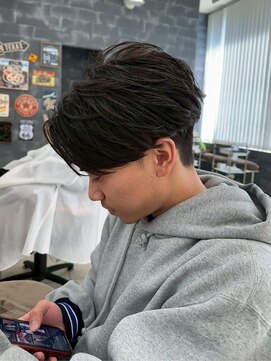 アロー 船橋店(AROH) スペインカール/スパイキーショート/ブルーブラック/船橋駅/船橋